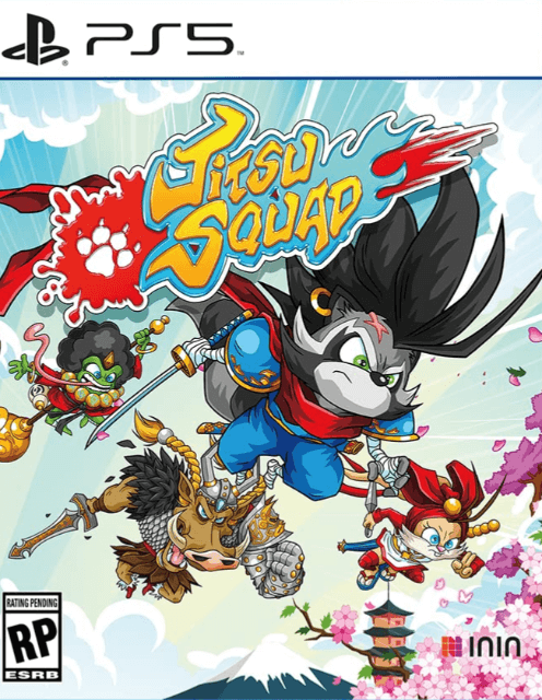 Jitsu Squad box art for Playstation 5